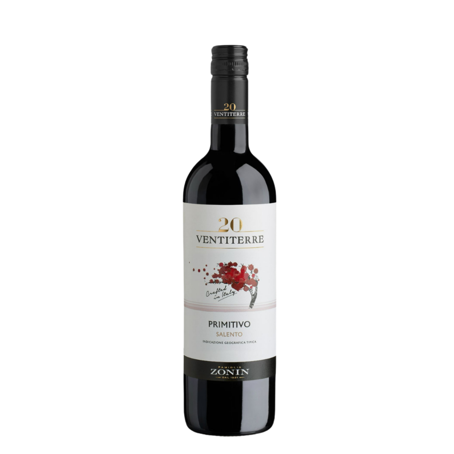Zonin Ventiterre Primitivo (0.75l) 12% [2025]