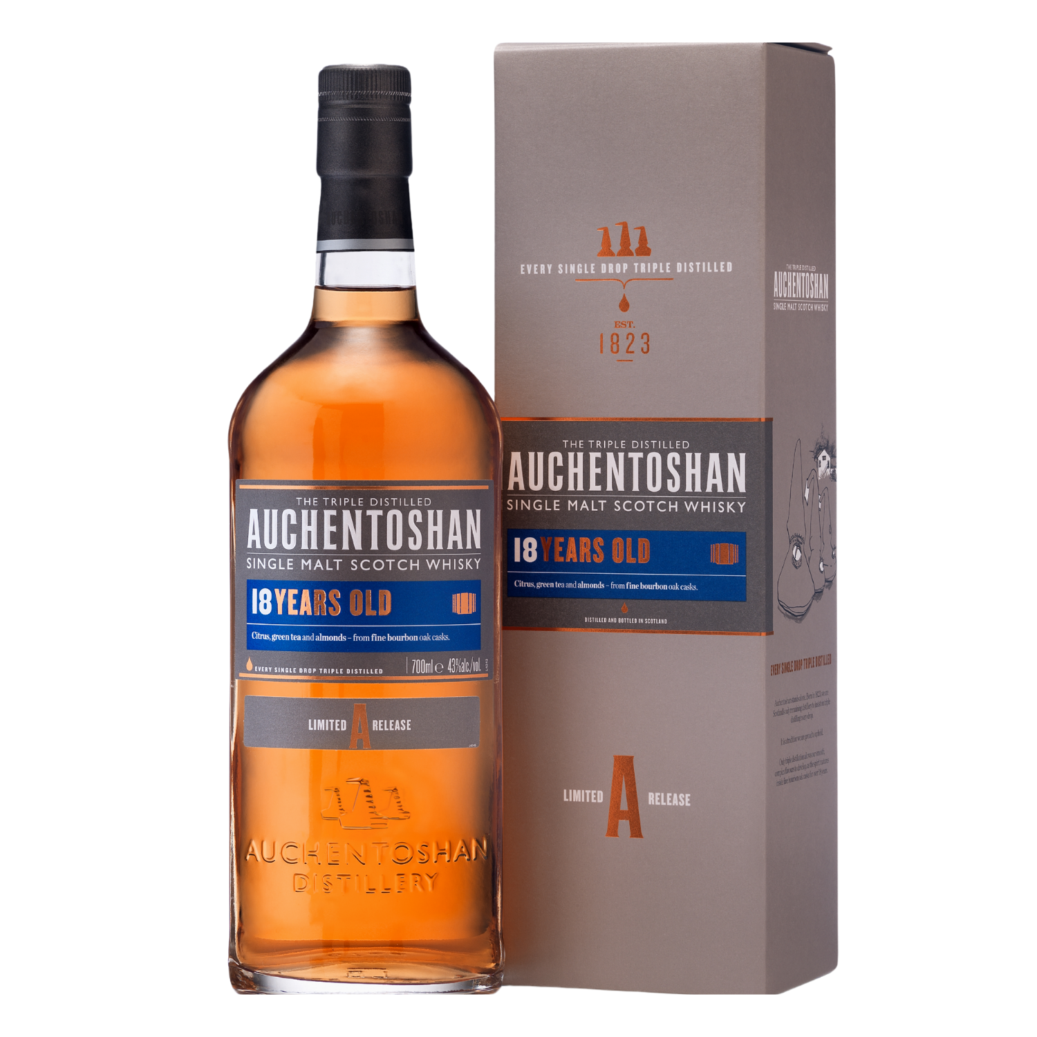 Auchentoshan 18 years whisky (0.7l) 43%