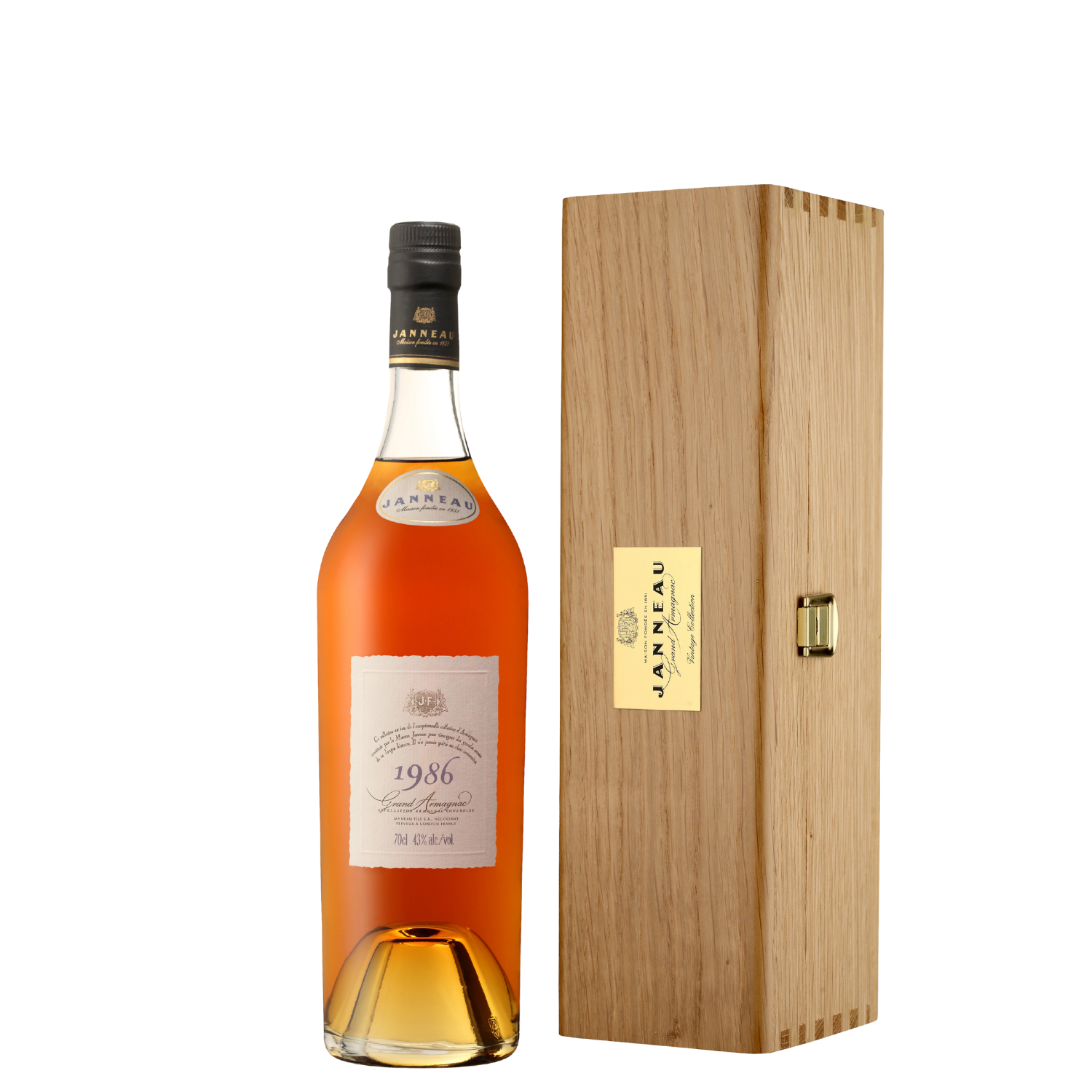 Janneau Vintage 1986 armagnac (0.7l) 43%