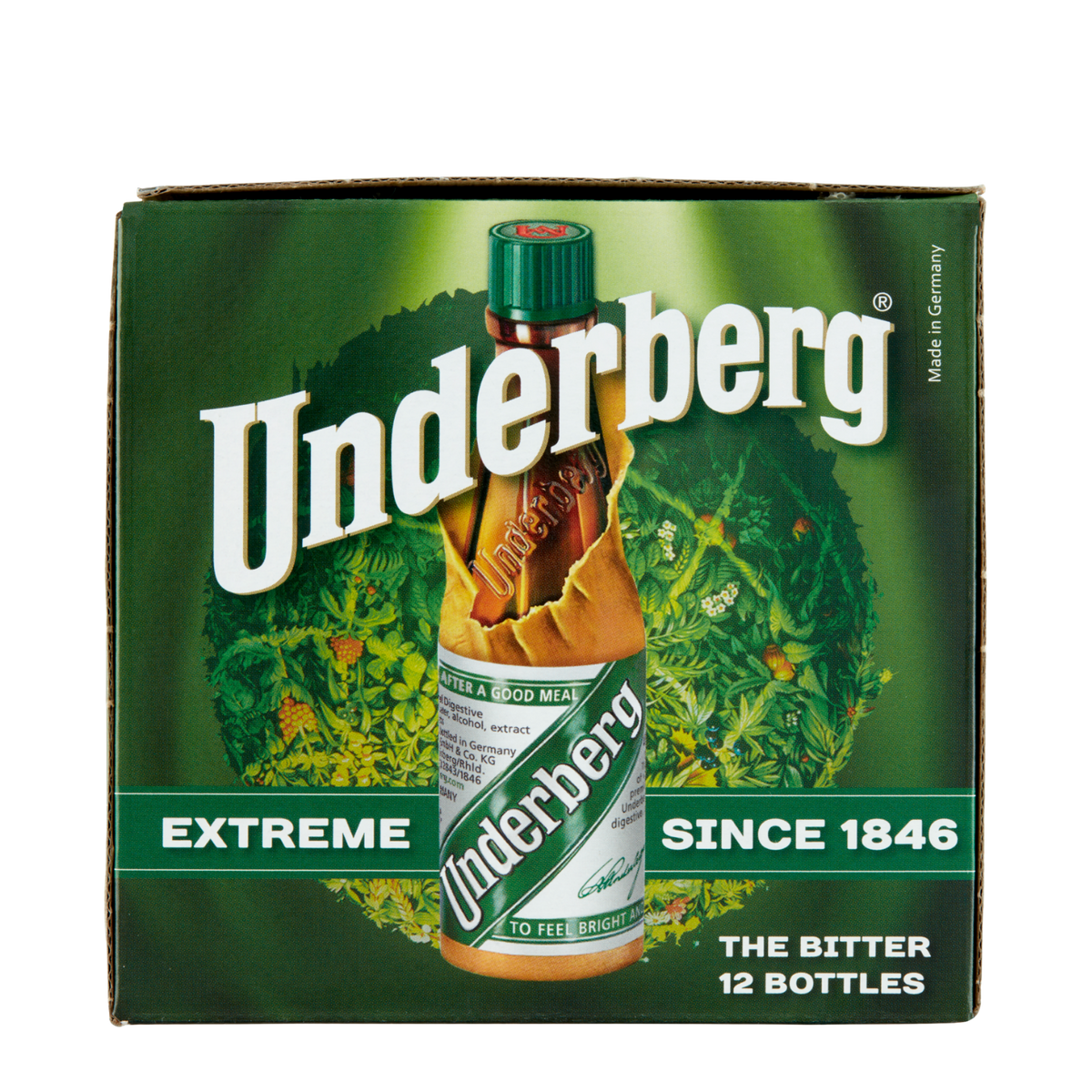 Underberg keserű 12X0.02l Papír Díszdobozban (0.24l) 44%